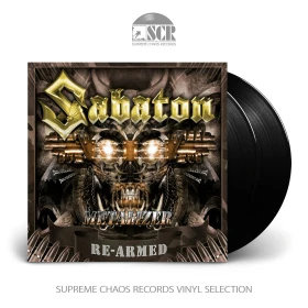 SABATON · Metalizer Re-Armed (Re-Release) | BLACK 2LP (Heavy Metal Vinyl)