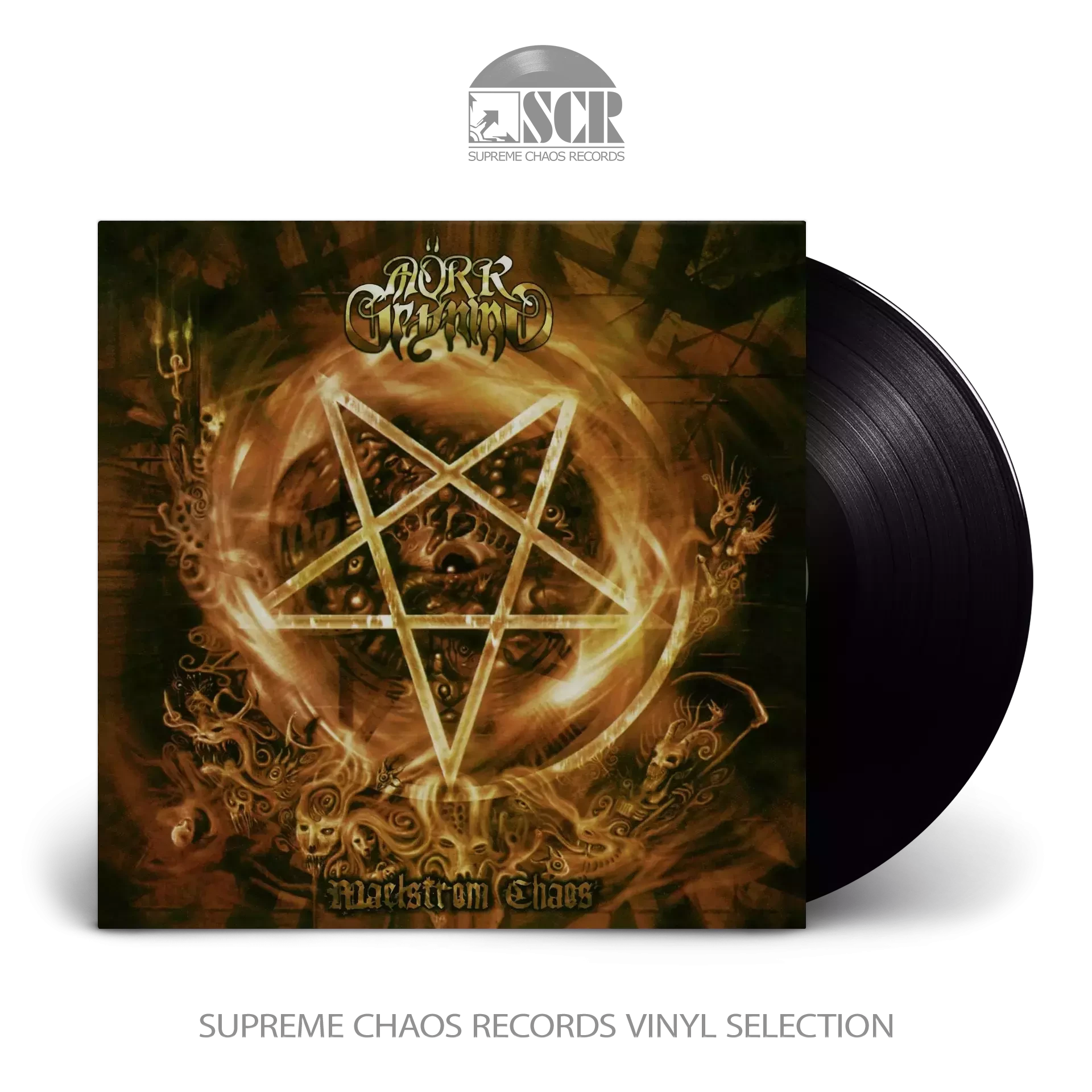 MÖRK GRYNING · Maelstrom Chaos | BLACK LP (Black Metal Vinyl)