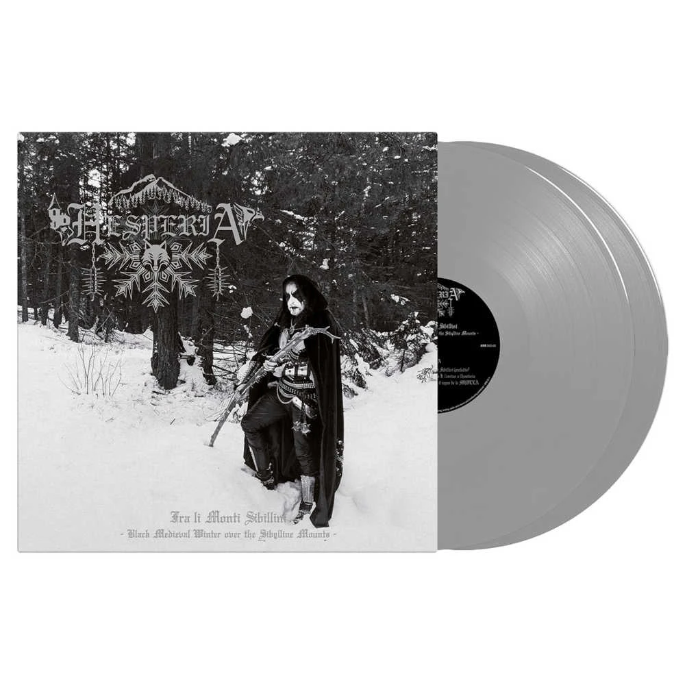 HESPERIA · Fra Li Monti Sibillini (Black Medieval Winter Over The Sibylline Mounts) | SILVER 2LP (Black Metal Vinyl) · Picture 2