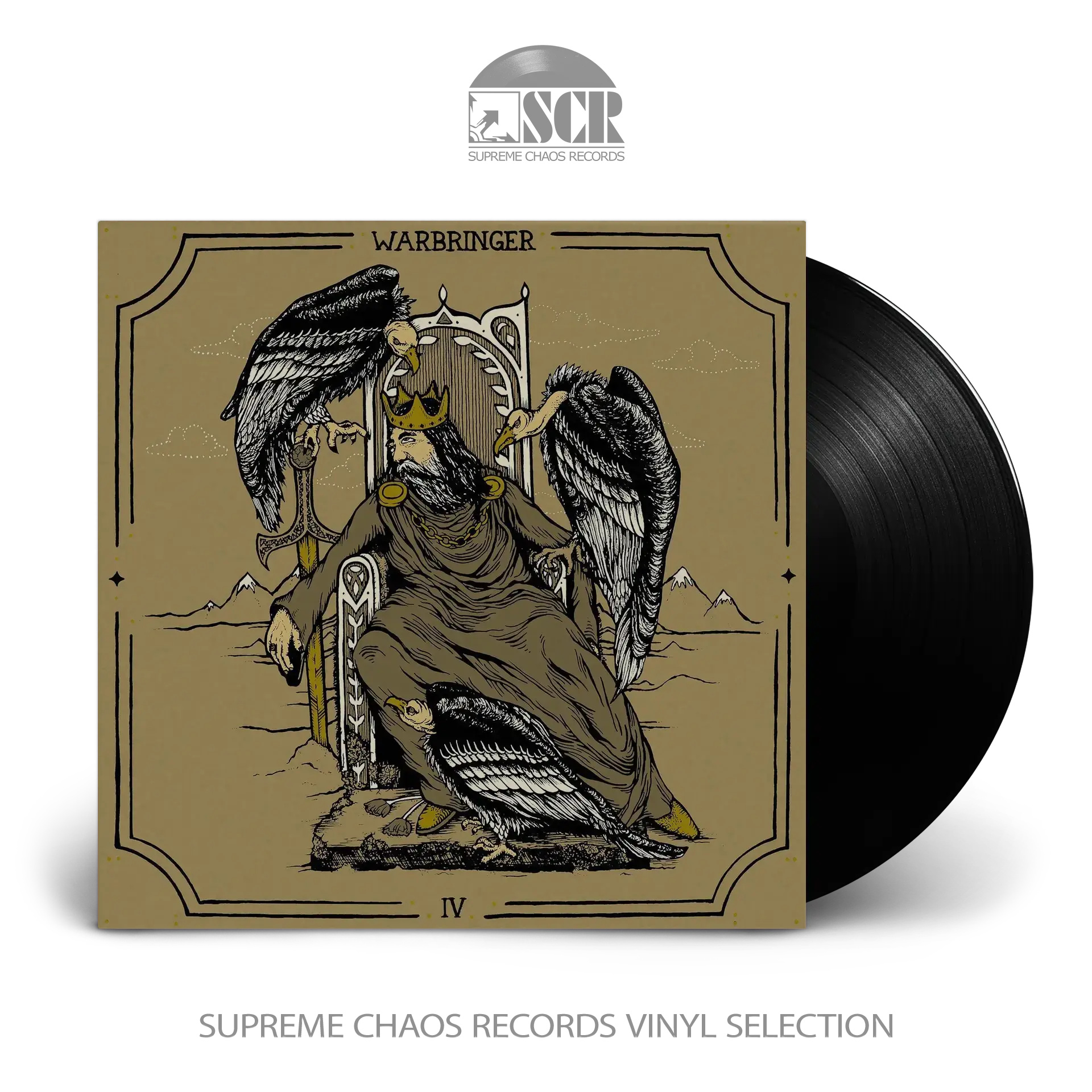 WARBRINGER · IV: Empires Collapse | BLACK LP (Thrash Metal Vinyl)