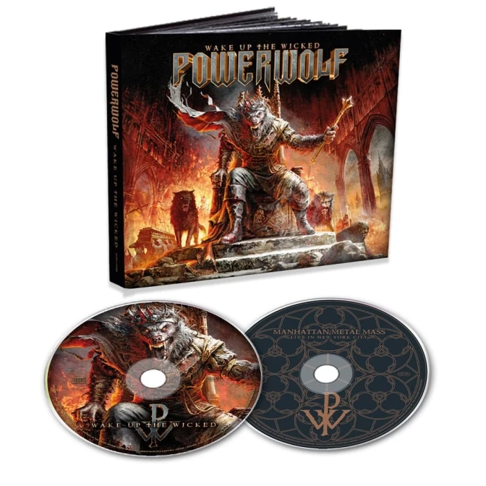 POWERWOLF · Wake Up The Wicked | MEDIABOOK 2CD (Power Metal CDs)