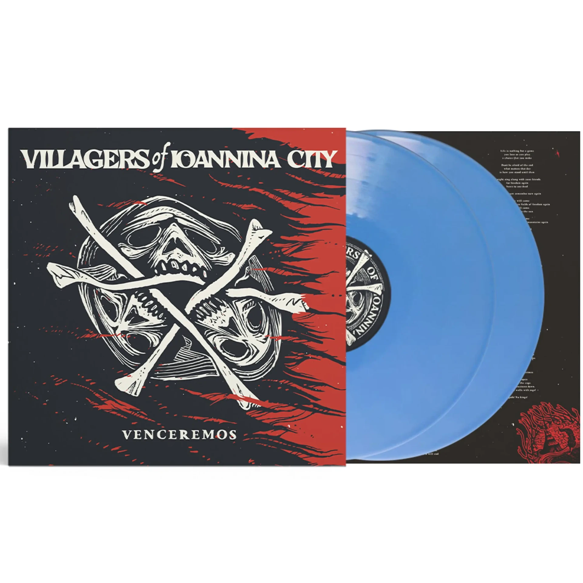 VILLAGERS OF IOANNINA CITY · Venceremos | BLUE LP (Psychedelic Rock Vinyl) · Picture 2