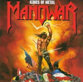 MANOWAR · Kings Of Metal | SILVER LP (Heavy Metal Vinyl) · Picture 1