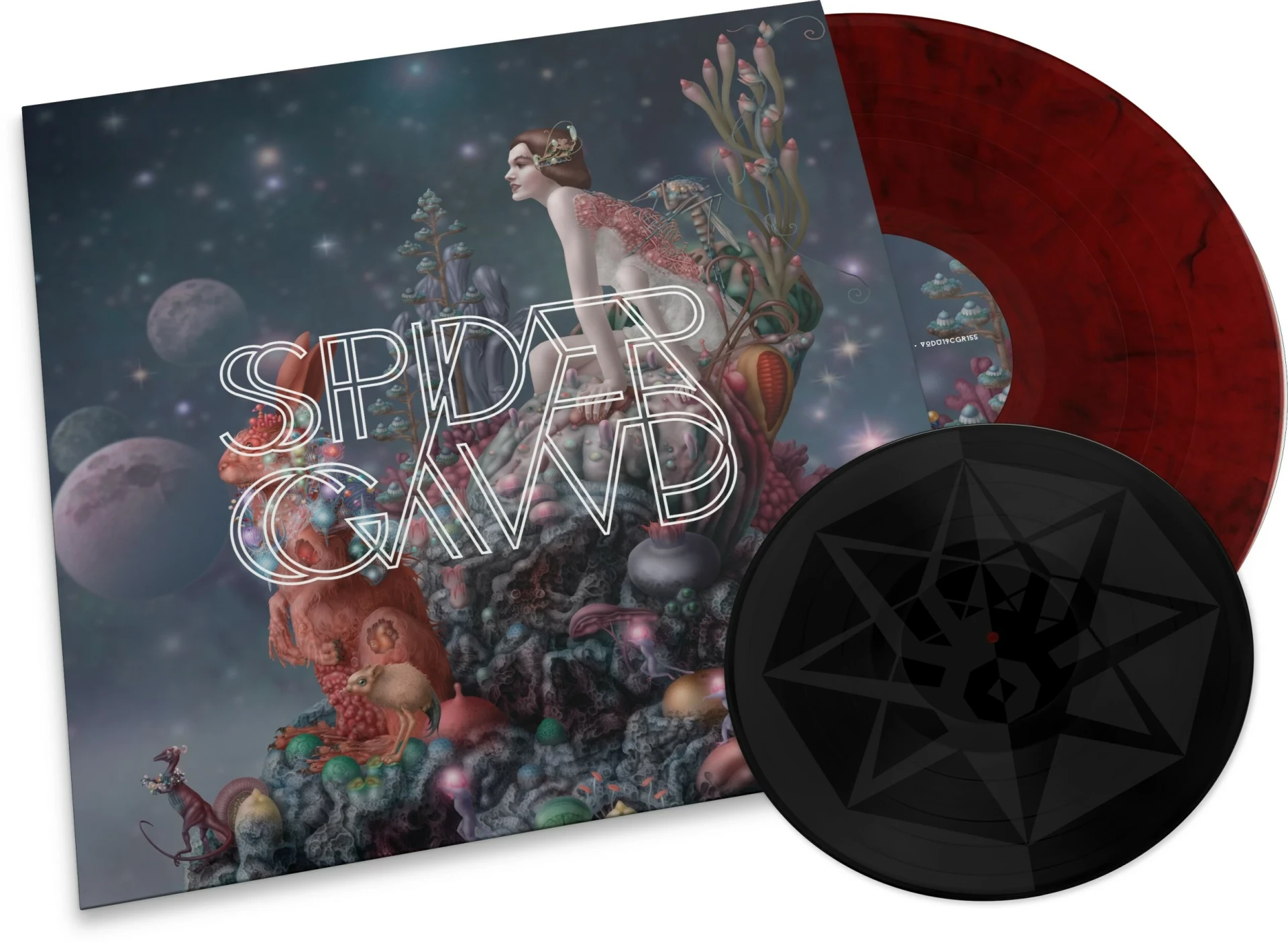 SPIDERGAWD · VII | RED/BLACK MARBLED LP + CD + 7" (Hard Rock Vinyl)