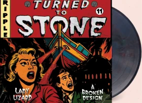 TURNED TO STONE · Chapter 11 - Lady Lizard &amp; A Broken Design | SPLATTER LP (Heavy Rock Vinyl) · Picture 2