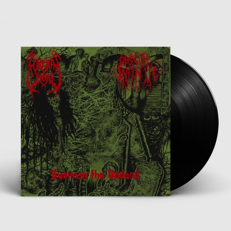 FUNERAL WHORE / OBSCURE INFINITY - Summon The Dead [BLACK 7" EP]