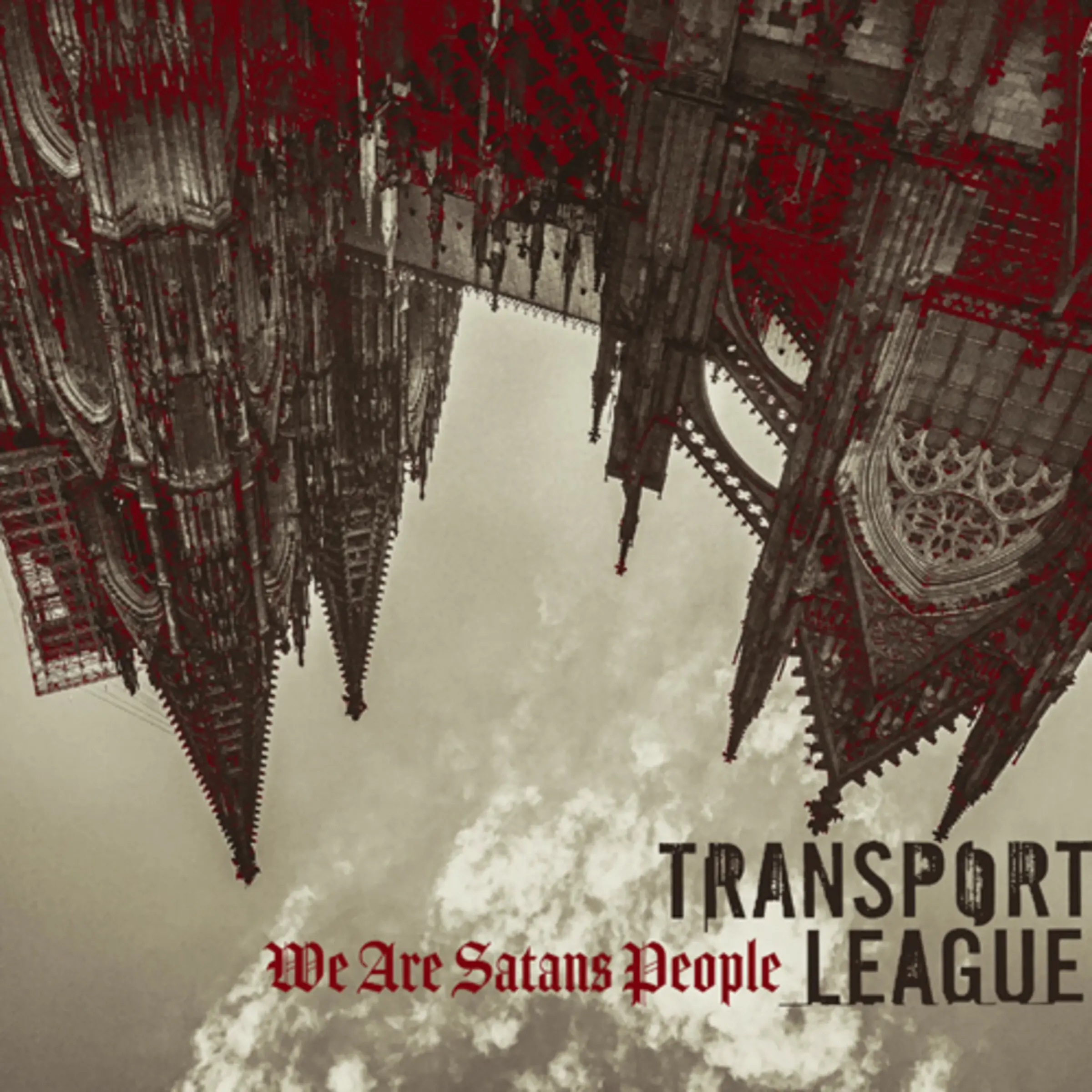 TRANSPORT LEAGUE · We Are Satans People | SILVER LP (Stoner Rock/Doom Metal Vinyl) · Picture 1