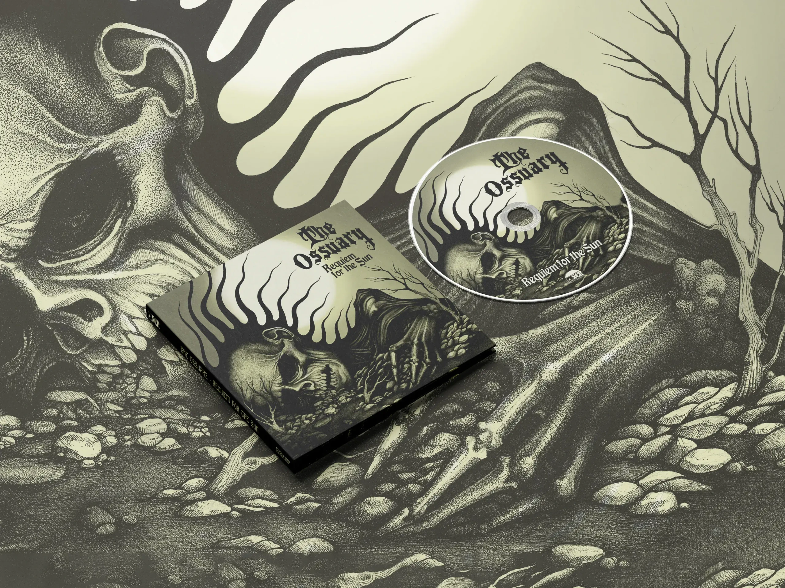 THE OSSUARY - Requiem For The Sun · DIGIPAK CD · Picture 2 THE OSSUARY - Requiem For The Sun · DIGIPAK CD (Doom Metal/Doom Rock/Occult Rock CDs) · Picture 2