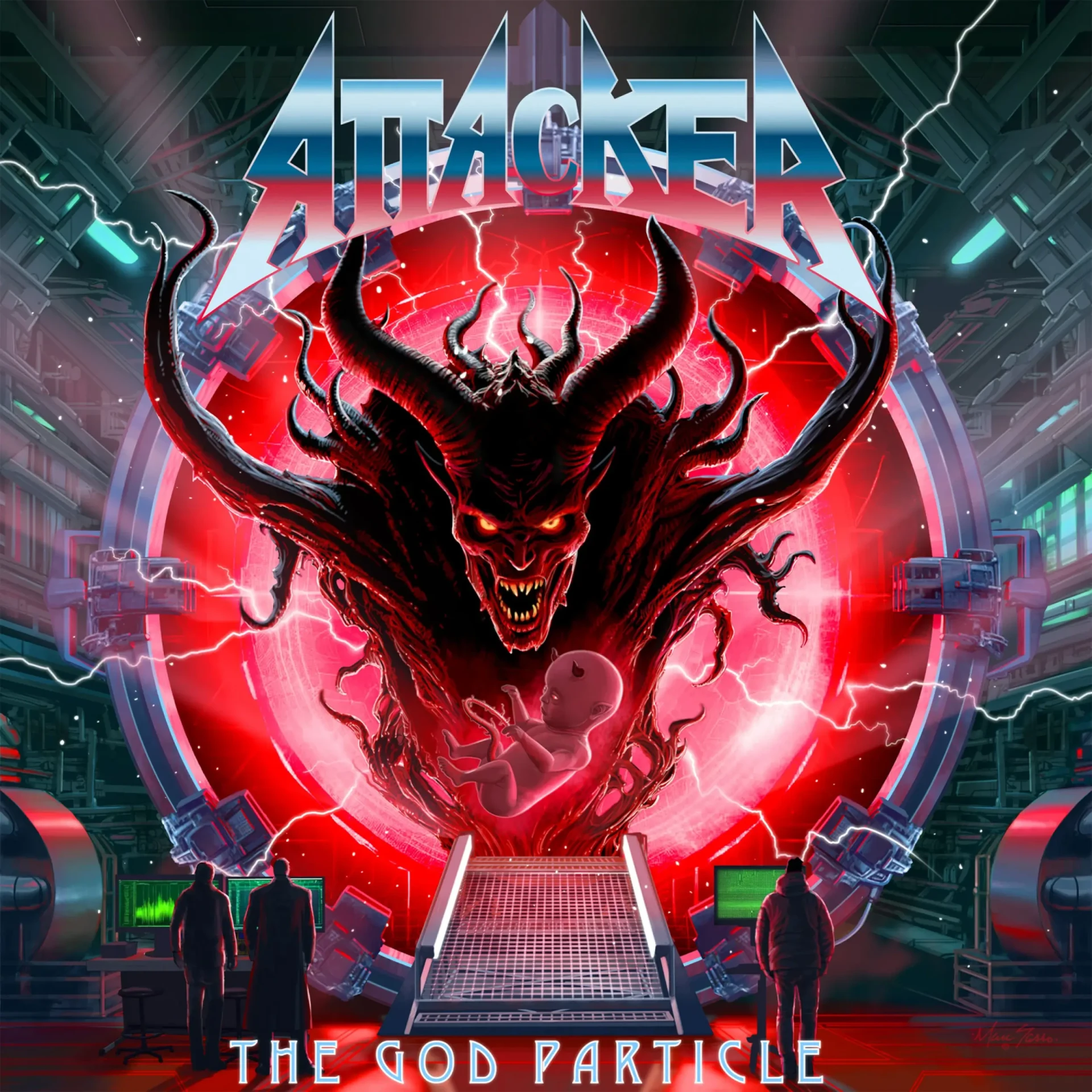 ATTACKER - The God Particle · BLACK LP 1