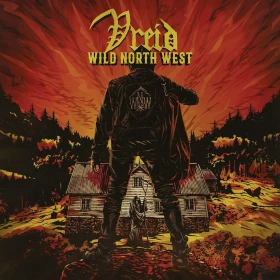 VREID · Wild North West | RED/BLACK 2LP (Black Metal Vinyl) · Picture 1