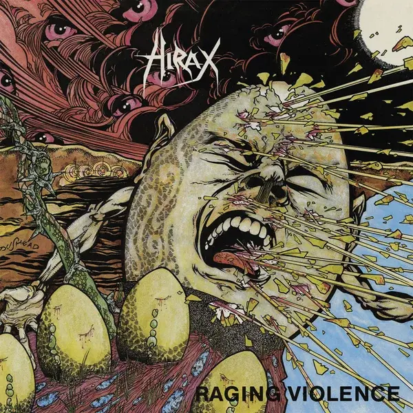 HIRAX · Raging Violence | CLEAR LP (Thrash Metal Vinyl) · Picture 1