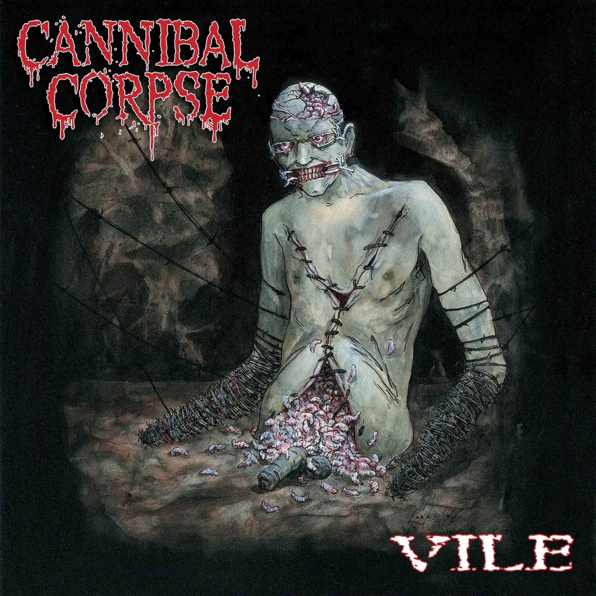 CANNIBAL CORPSE · Vile | WHITE LP (Death Metal Vinyl) · Picture 1