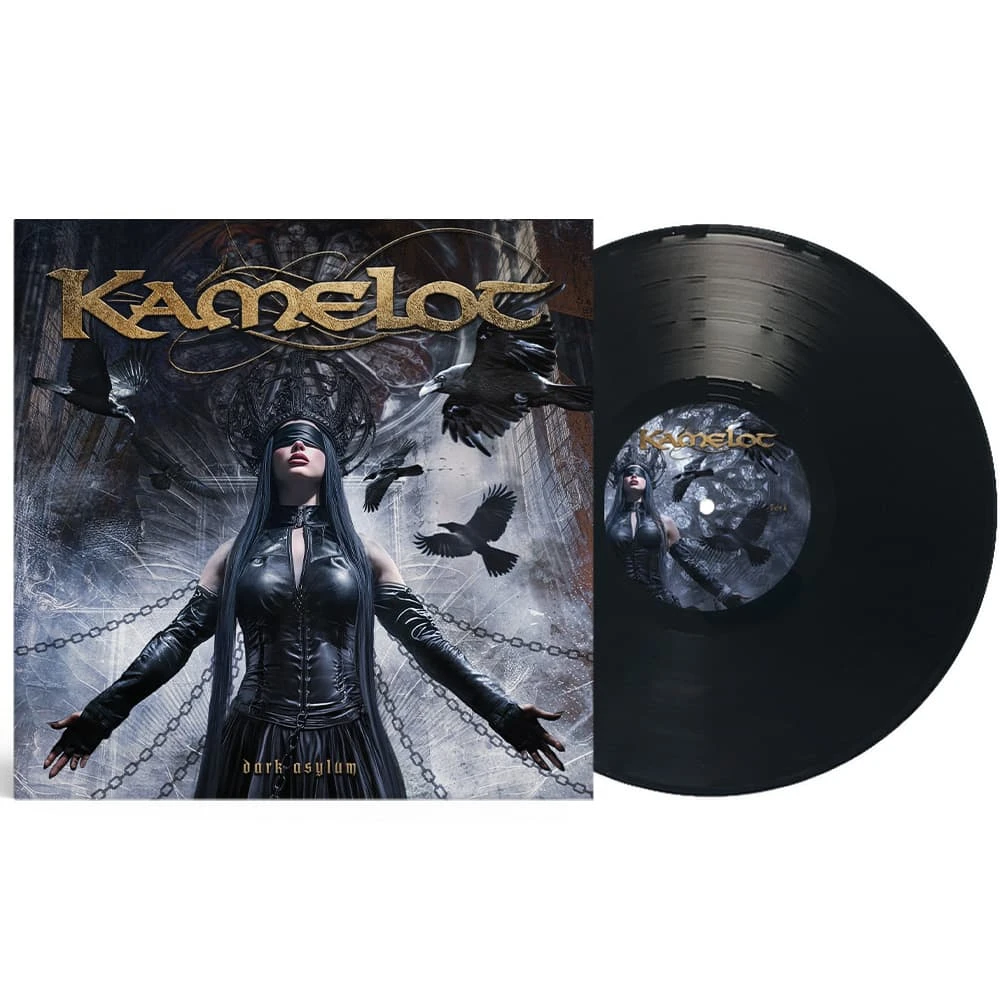 KAMELOT · Dark Asylum | BLACK LP (Symphonic Metal Vinyl) · Picture 2