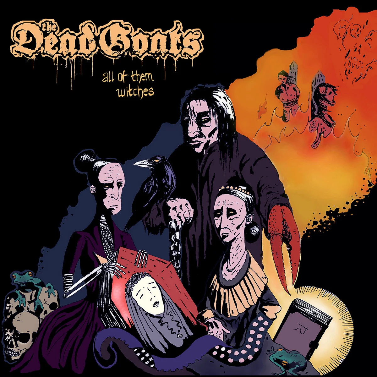 THE DEAD GOATS · All Of Them Witches | CD (Horror Rock/Doom Metal CDs)