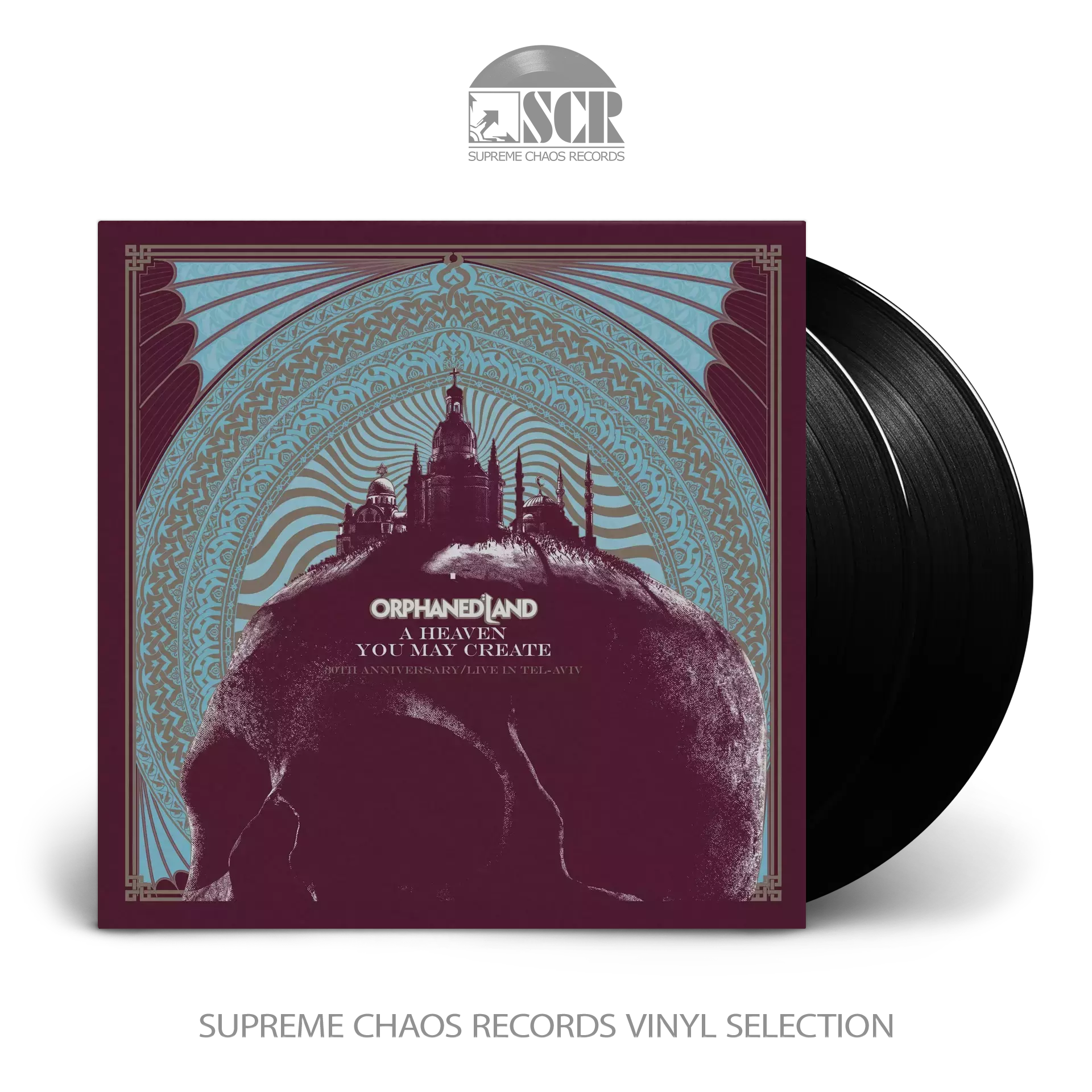ORPHANED LAND · A Heaven You May Create | BLACK 2LP (Progressive Metal Vinyl)