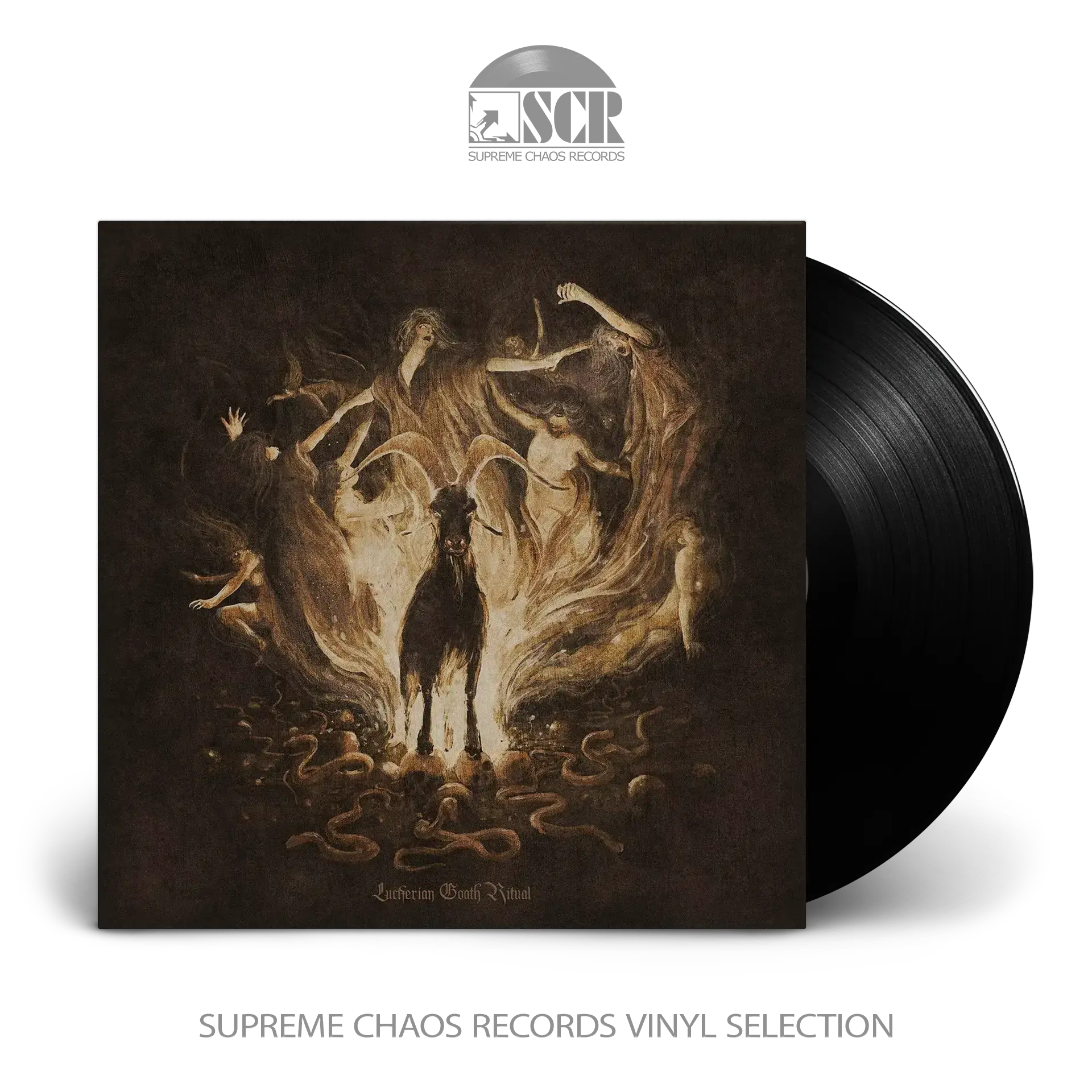 GOATH - Luciferian Goath Ritual · BLACK LP (Black Metal Vinyl)