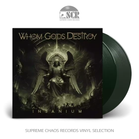 WHOM GODS DESTROY · Insanium | DARK GREEN 2LP (Progressive Metal Vinyl)