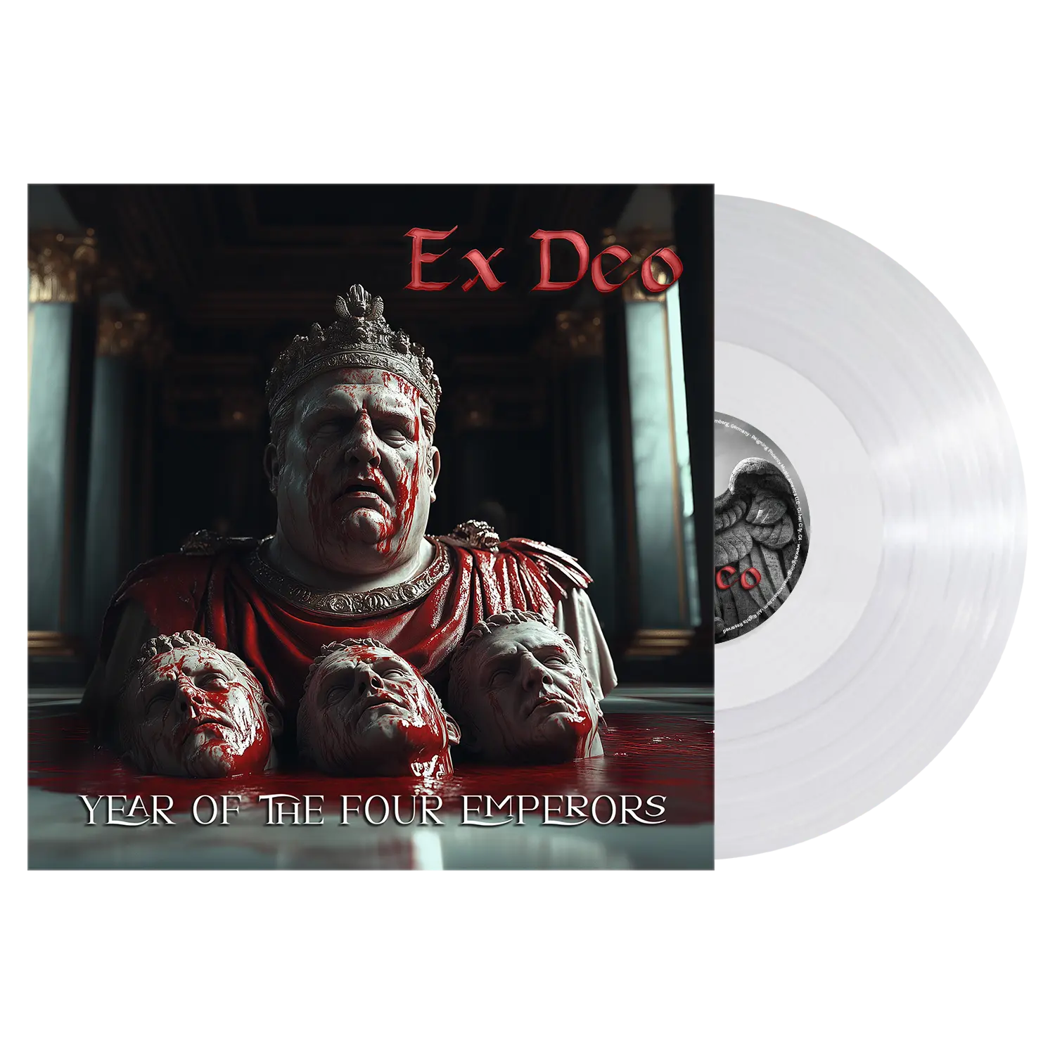 EX DEO · Year of the Four Emperors | CLEAR LP (Death Metal Vinyl)