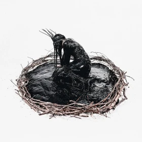 ENTHEOS - Empty on the Inside [SPLATTER LP] (Progressive Metal/Death Metal Vinyl) · Picture 1