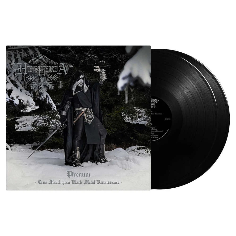 HESPERIA · Picenum - True Marchigian Black Metal Renaissance | BLACK 2LP (Black Metal Vinyl) · Picture 2