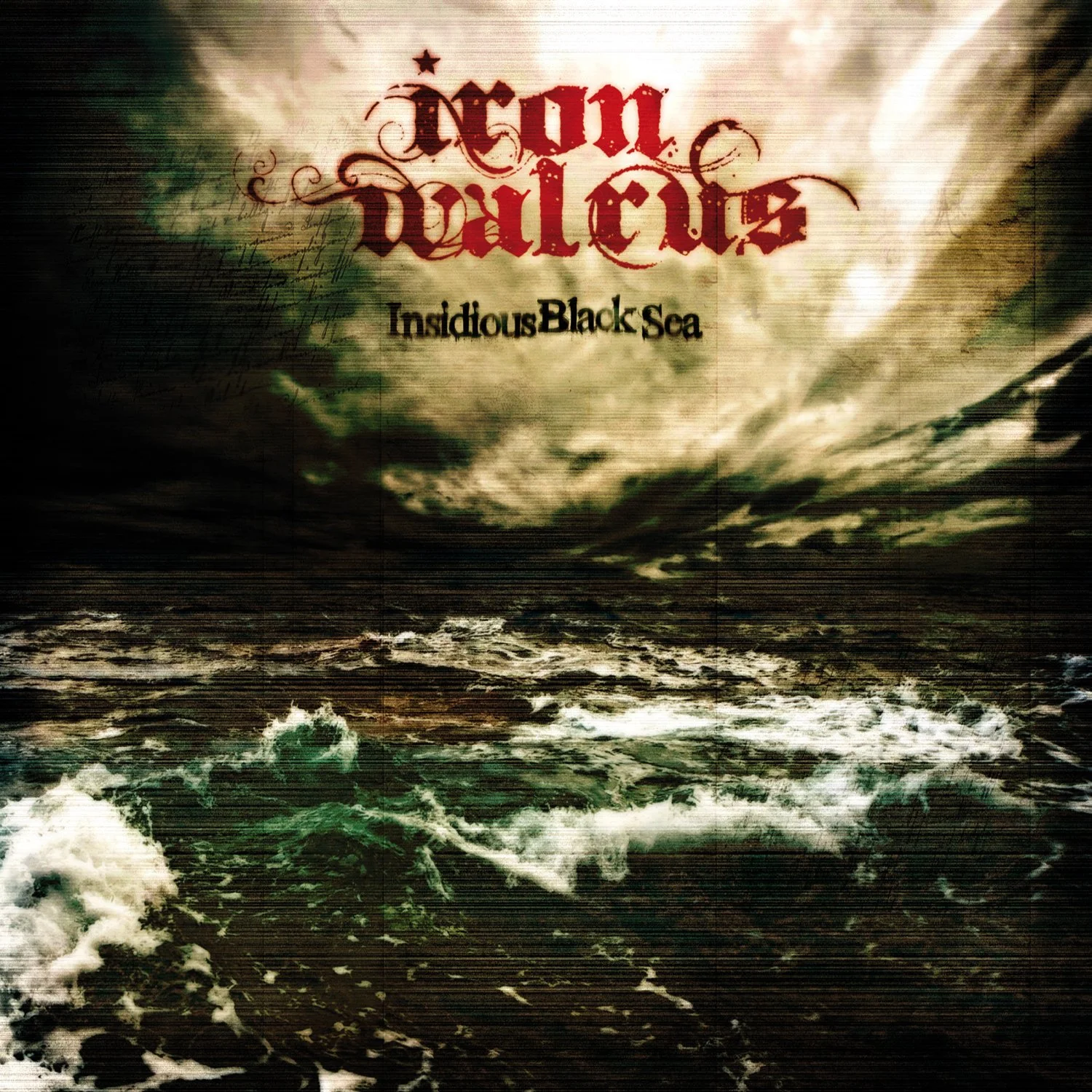 IRON WALRUS - Insidious Black Sea [CLEAR/BLUE LP] (Sludge/Doom Metal/Heavy Metal/Stoner Rock Vinyl) · Picture 1