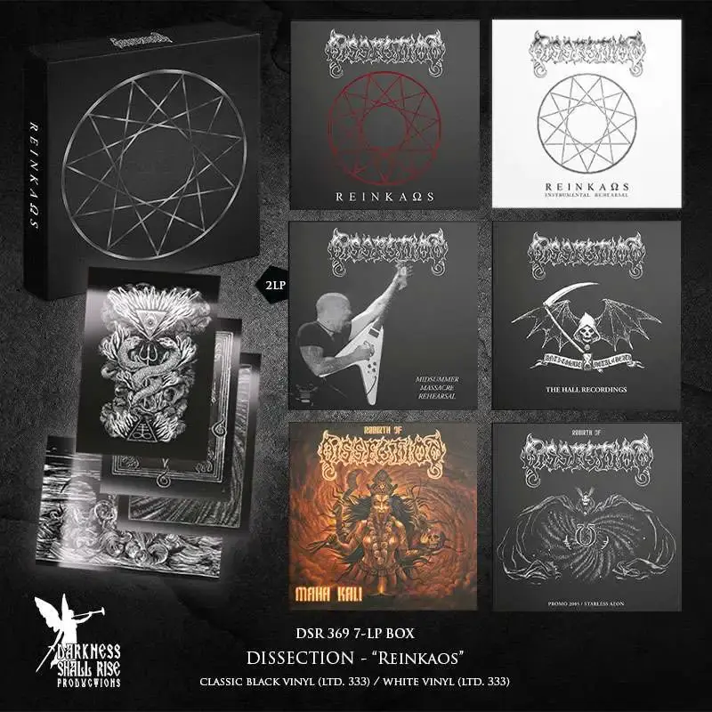 DISSECTION · Reinkaos (20th Anniversary) | BLACK 7LP BOX (Black Metal/Death Metal Vinyl)