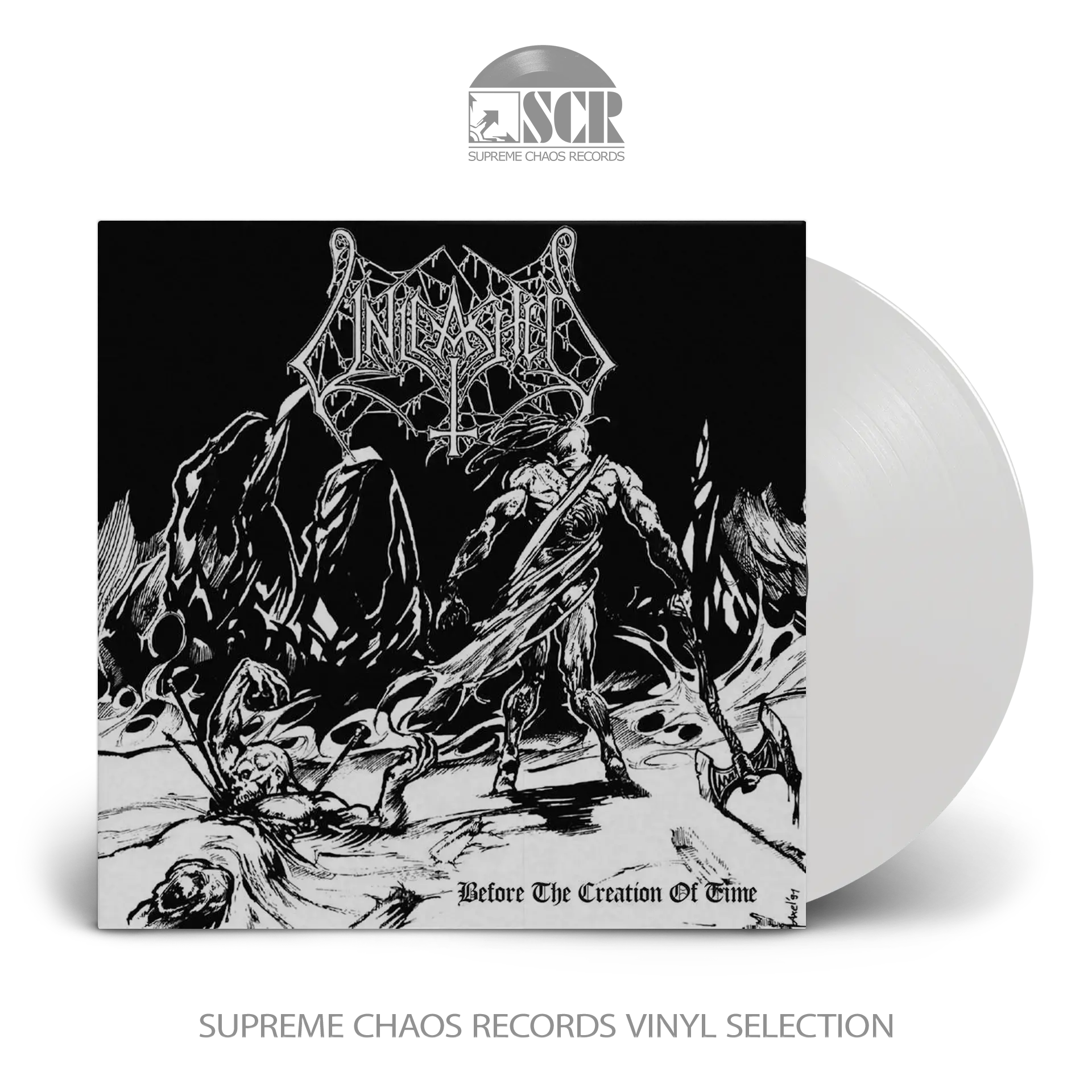 UNLEASHED · Before The Creation Of Time | WHITE LP (Death Metal Vinyl)