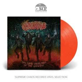 THE GHOULSTARS · The Dark Overlords Of The Universe | YELLOW RED WHITE MARBLED LP (Horror Punk Metal Vinyl)