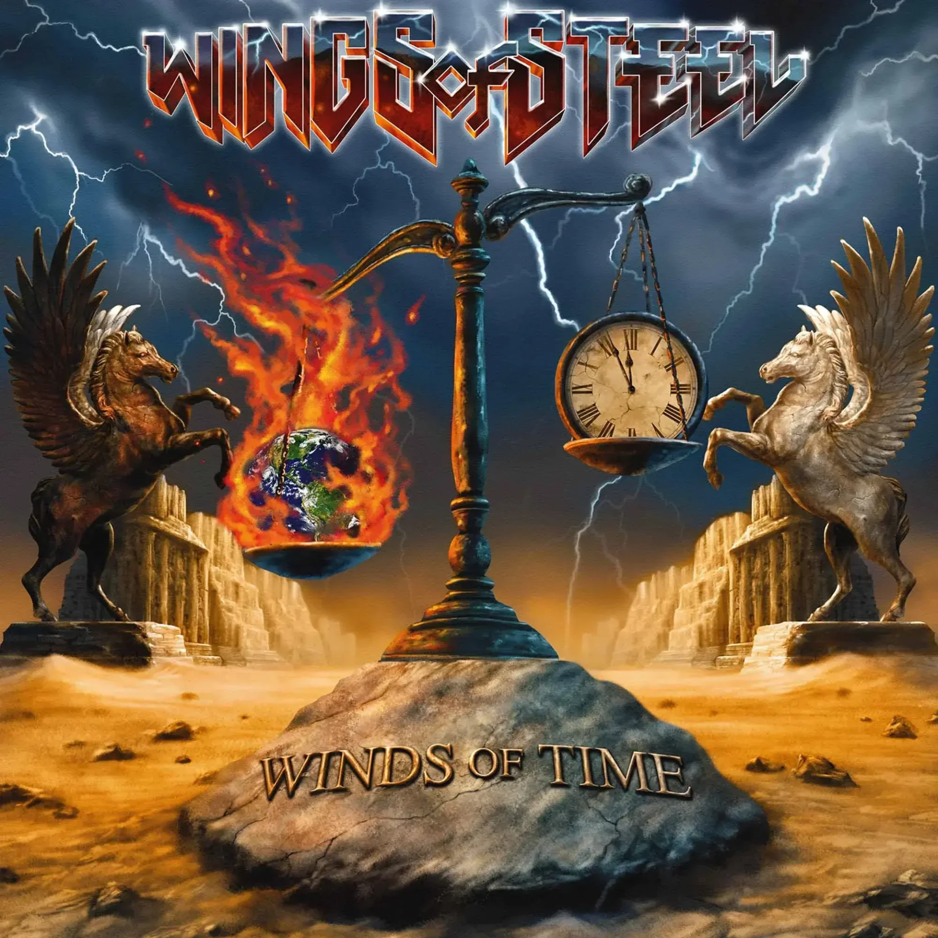 WINGS OF STEEL · Winds of Time | CD (Heavy Metal CDs)