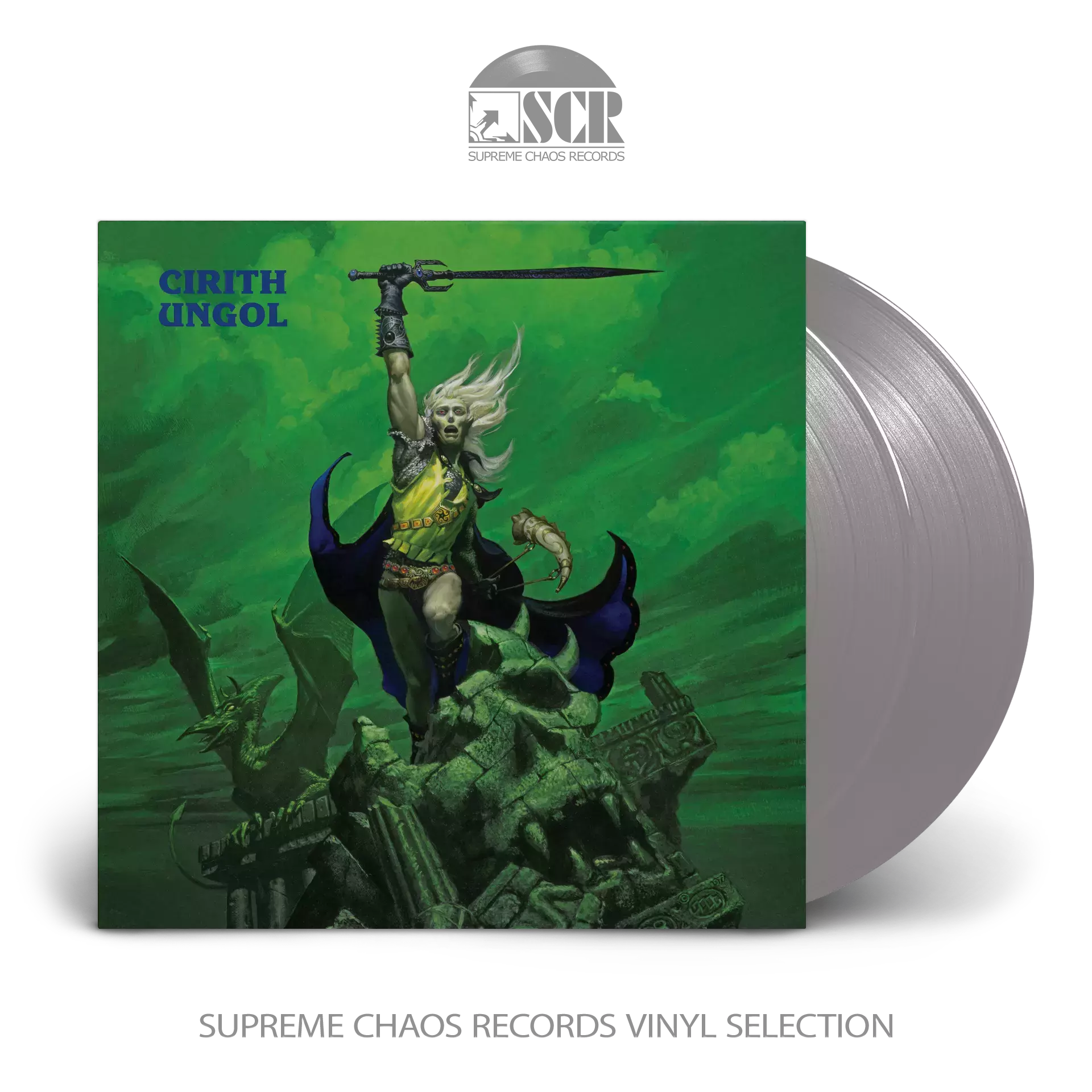 CIRITH UNGOL · Frost And Fire (40th Anniversary Edition) | SILVER 2LP (Heavy Metal Vinyl)