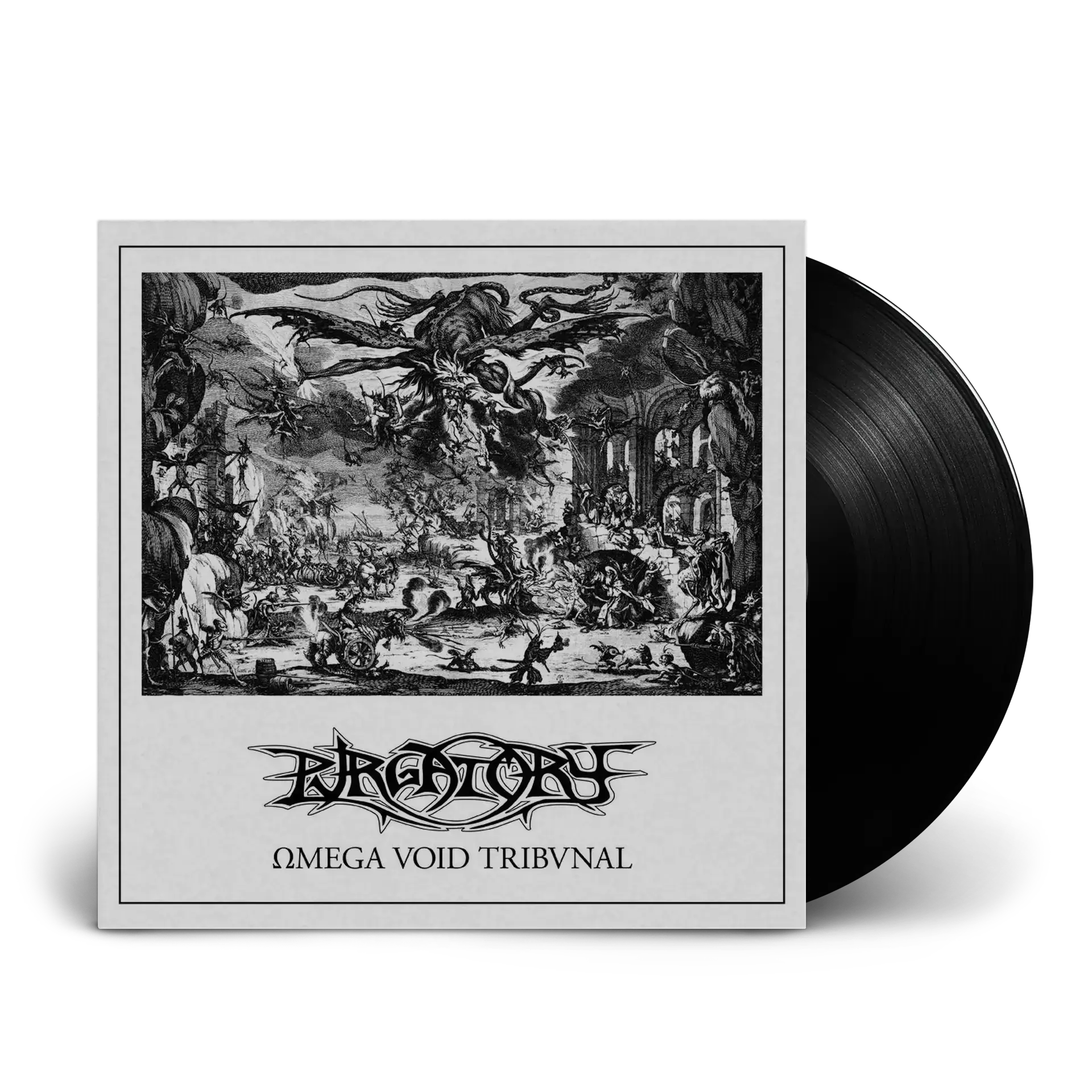PURGATORY · Omega Void Tribvnal | BLACK LP (Death Metal Vinyl)