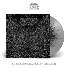 ASCENDED DEAD · Evenfall of the Apocalypse | SILVER/BLACK/WHITE SPLATTER LP (Death Metal Vinyl)