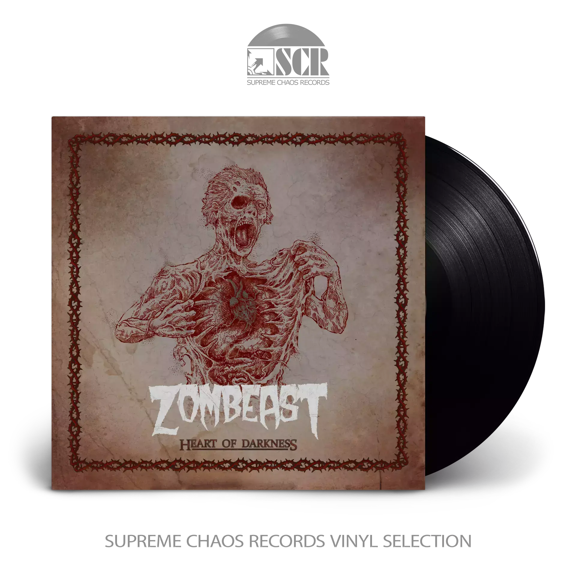 ZOMBEAST - Heart Of Darkness · BLACK LP (Hard Rock Vinyl)