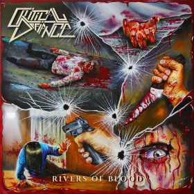 CRITICAL DEFIANCE · Rivers of Blood | BLACK LP (Thrash Metal Vinyl) · Picture 1