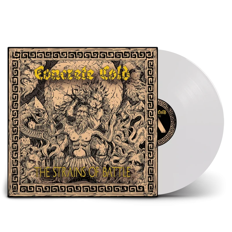 Concrete Cold · The Strains Of Battle | White LP