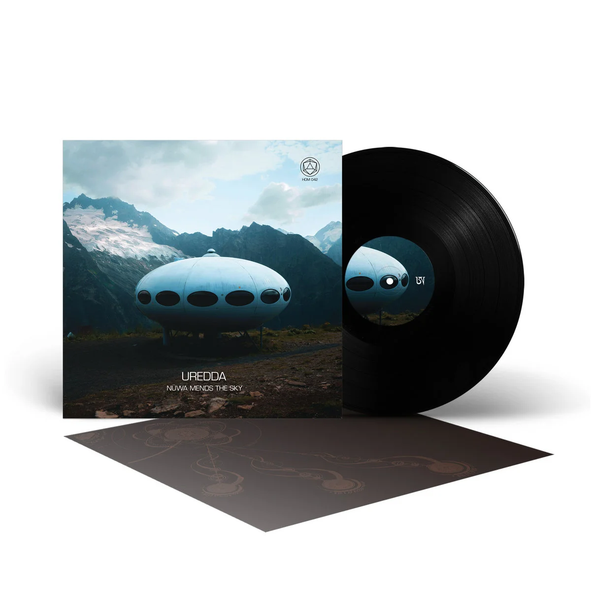 UREDDA · Nüwa Mends The Sky | BLACK LP (Experimental Rock Vinyl) · Picture 2