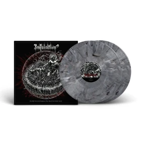 INQUISITION · Bloodshed Across the Empyrean Altar Beyond the Celestial Zenith | GREY MARBLED 2LP (Black Metal Vinyl) · Picture 2