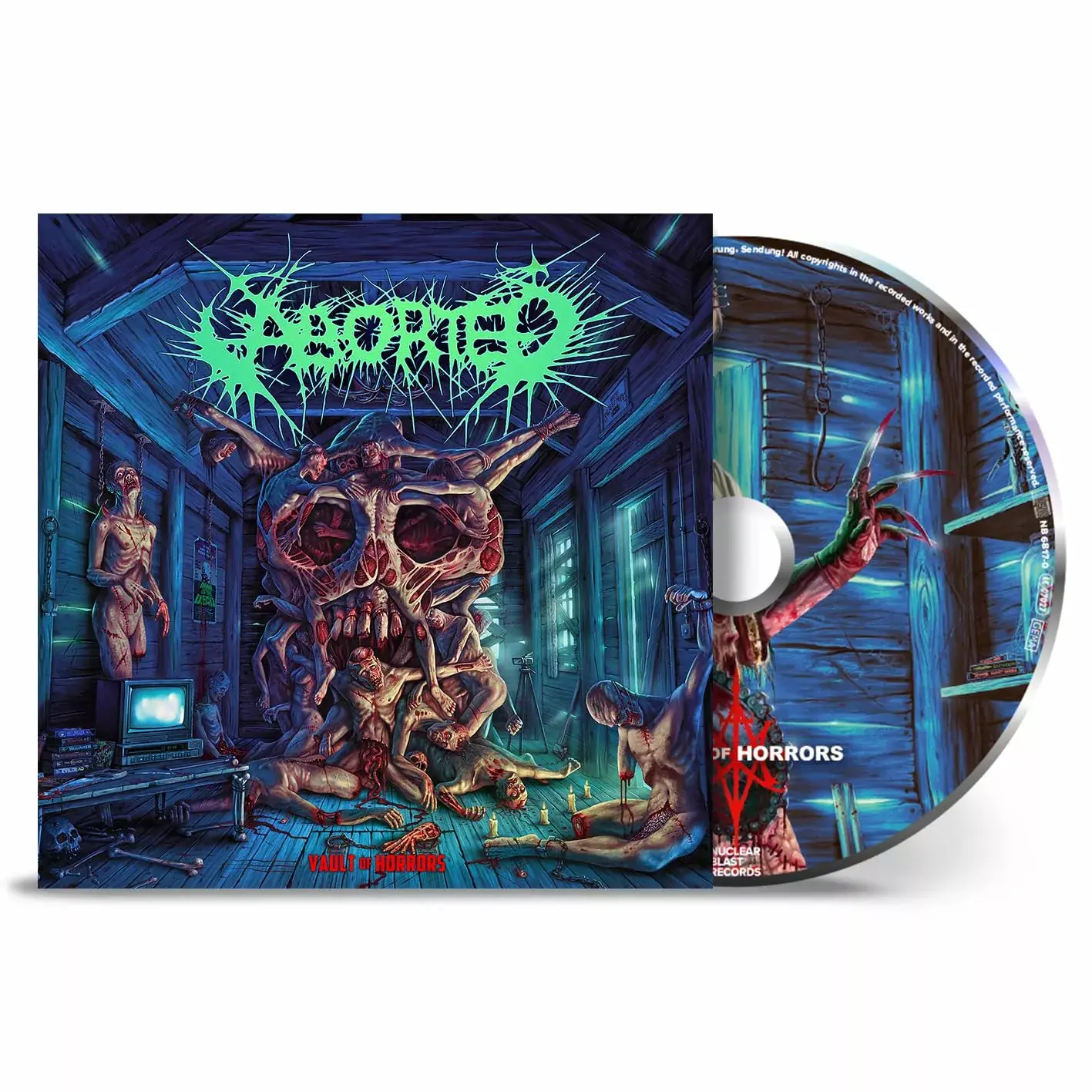 ABORTED · Vault Of Horrors | DIGIPAK CD (Death Metal CDs)