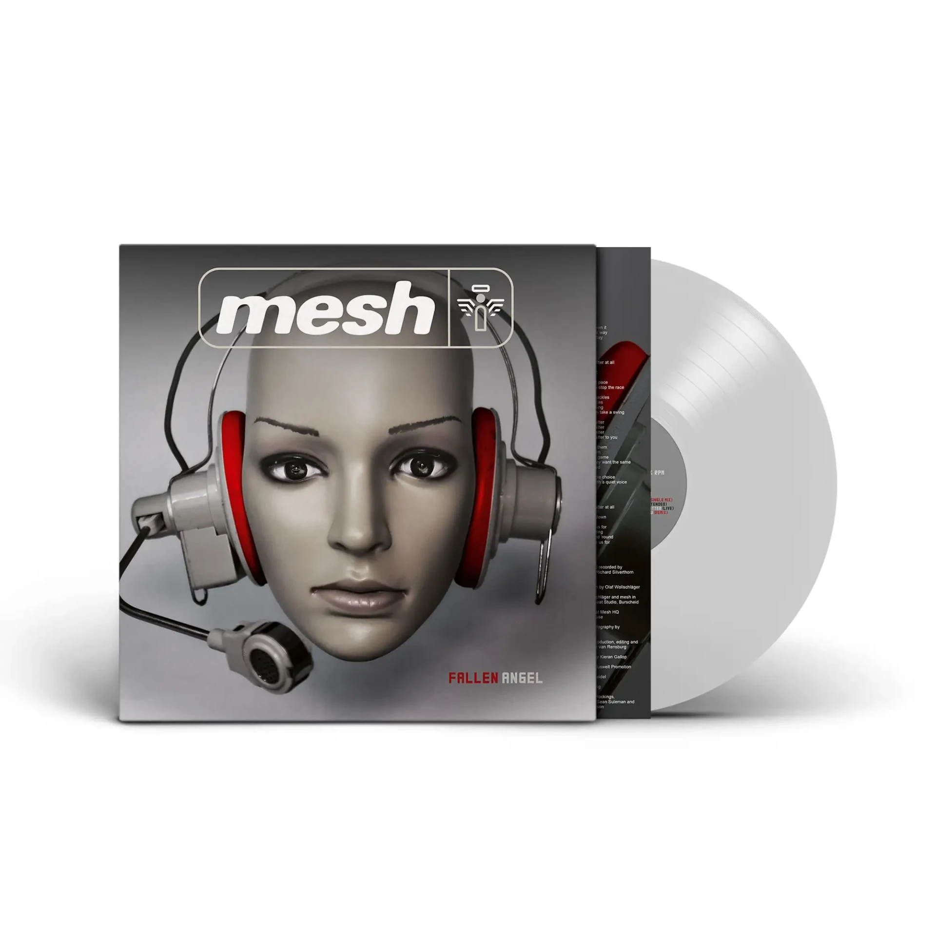 MESH · Fallen Angel | CLEAR LP (Electronic Vinyl) · Picture 2