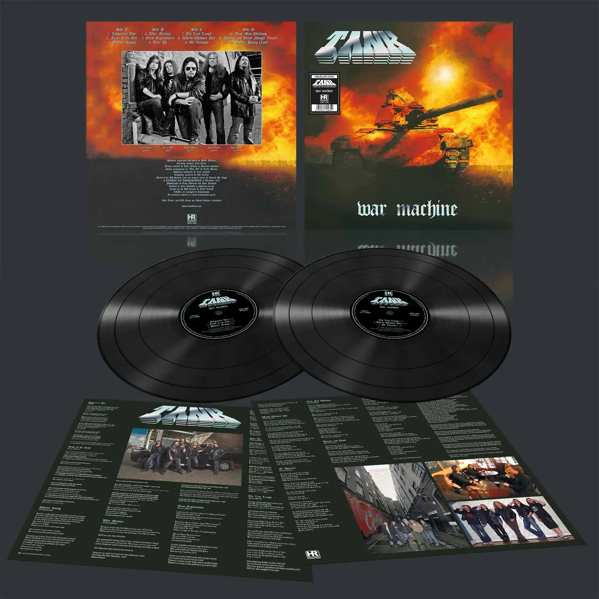 TANK · War Machine (Full Dynamic) | BLACK 2LP (Heavy Metal Vinyl) · Picture 2