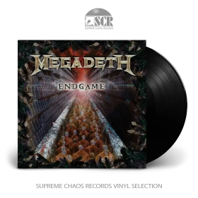 MEGADETH · Endgame (2019 Remaster) | BLACK LP (Heavy Metal/Thrash Metal Vinyl)