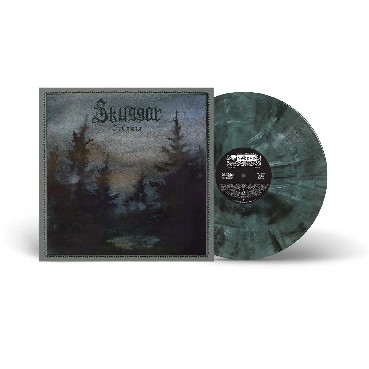 SKUGGOR · The Expanse | MARBLED LP (Black Metal Vinyl) · Picture 2