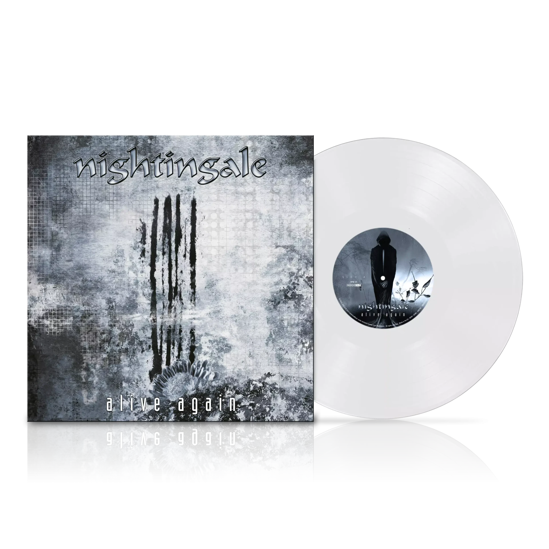 NIGHTINGALE · Alive Again (Re-Issue) | WHITE LP (Progressive Rock Vinyl)