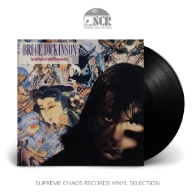 BRUCE DICKINSON · Tattooed Millionaire | BLACK LP (Heavy Metal Vinyl)