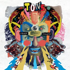 TONS · Stoned Villains | BLACK LP (Stoner Rock/Psychedelic Rock Vinyl) · Picture 1