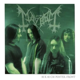 MAYHEM · Grand Declaration Of War | RED SILVER SUNBURST LP (Black Metal Vinyl) · Picture 4