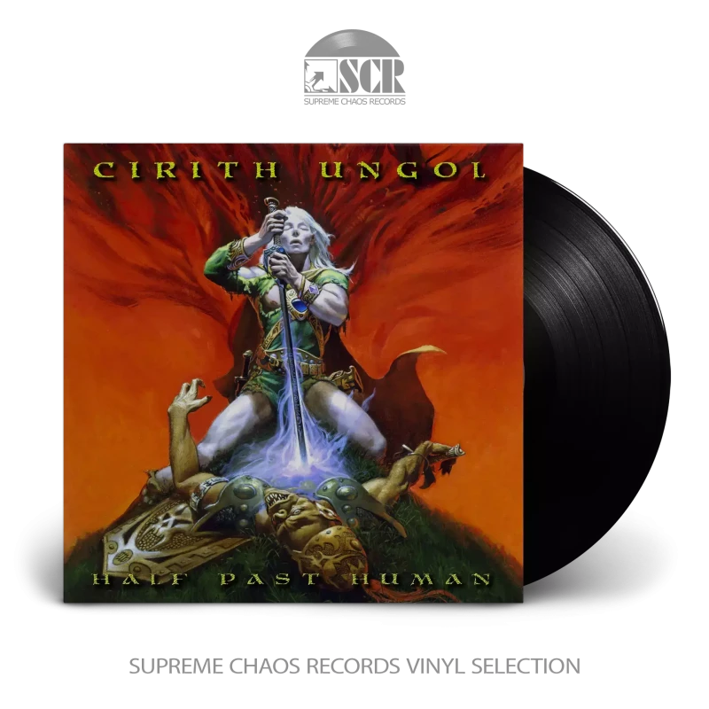 Cirith Ungol · Half Past Human | Black LP