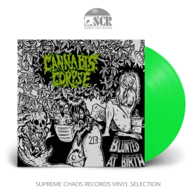 CANNABIS CORPSE · Blunted At Birth | NEON GREEN LP (Death Metal Vinyl)