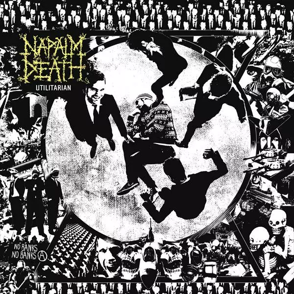 NAPALM DEATH · Utilitarian | BLACK LP (Grindcore Vinyl) · Picture 1