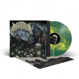 TOTAL ANNIHILATION · Mountains Of Madness | GREEN/YELLOW MARBLED LP (Death Metal Vinyl)
